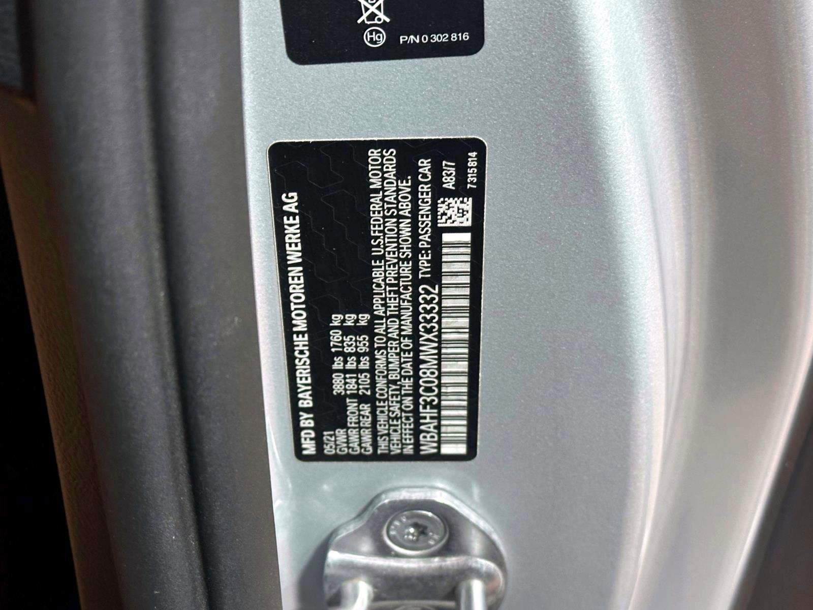 2021 BMW Z4 sDrive30i
