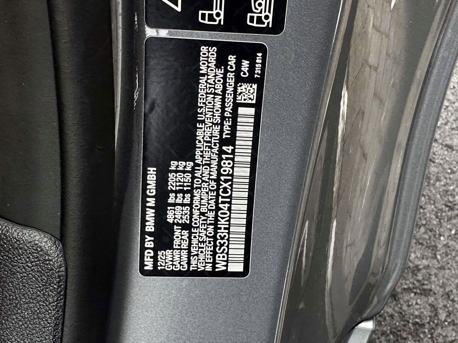 2026 BMW M4 Competition xDrive