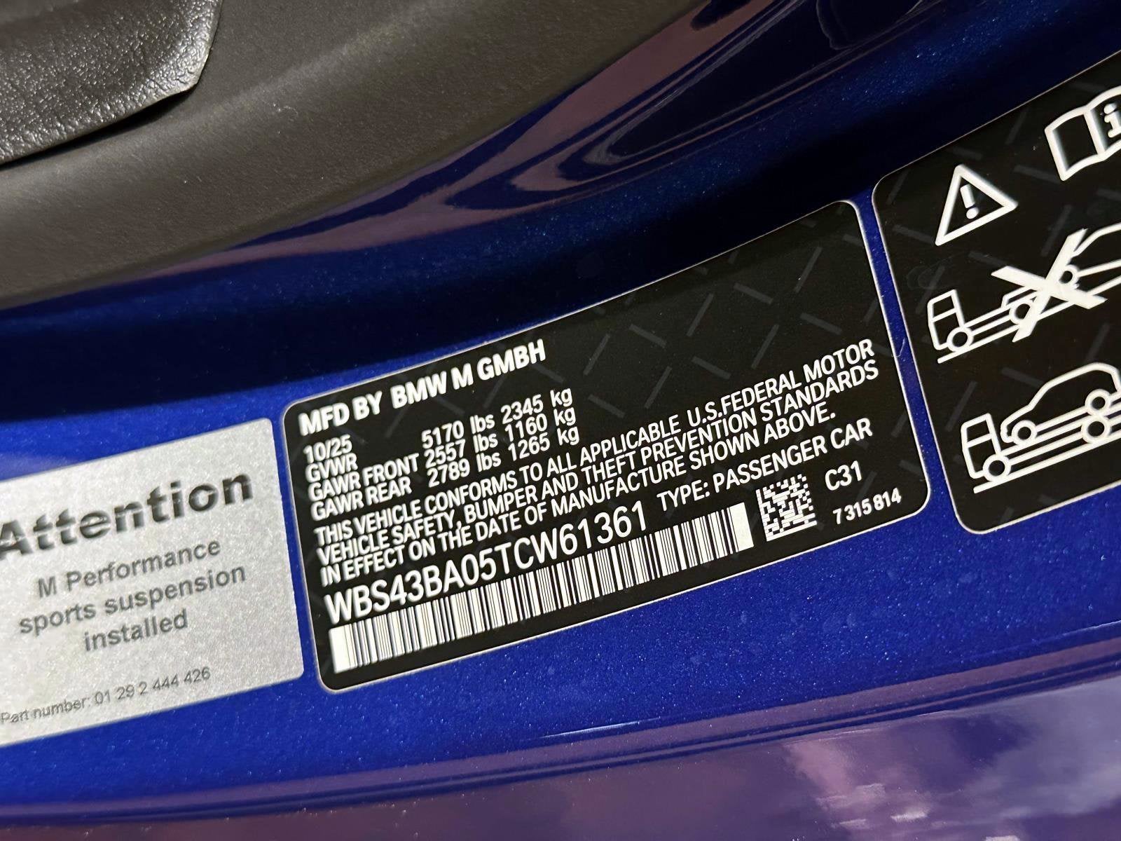 2026 BMW M4 Competition xDrive