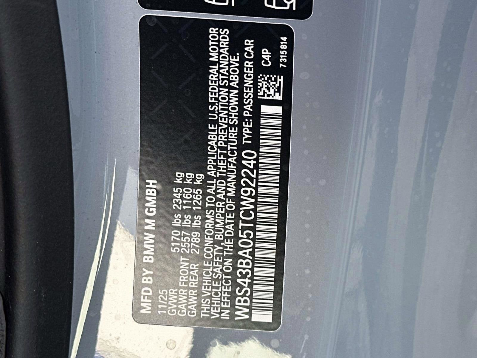 2026 BMW M4 Competition xDrive