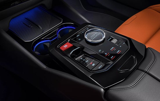 The M-specific center console. | Flemington BMW in Flemington NJ