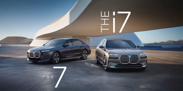 The BMW i7 and 7 series parked | Flemington BMW in Flemington NJ