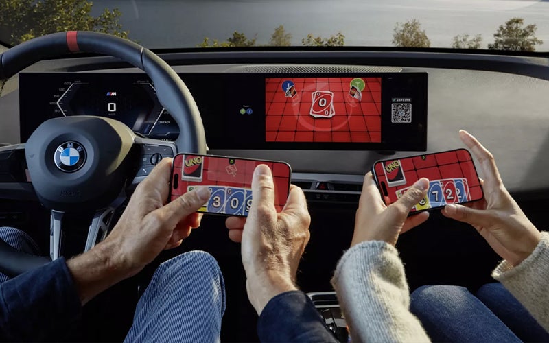 The BMW Curved Display AirConsole. | Flemington BMW in Flemington NJ