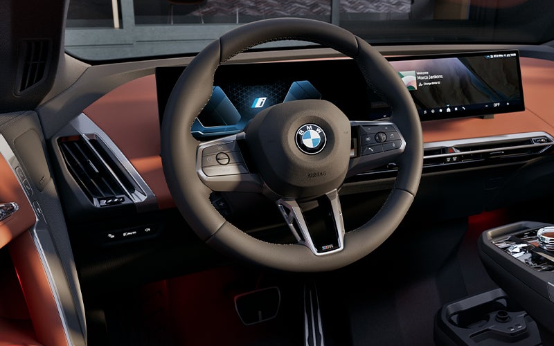 The BMW iX steering wheel. | Flemington BMW in Flemington NJ