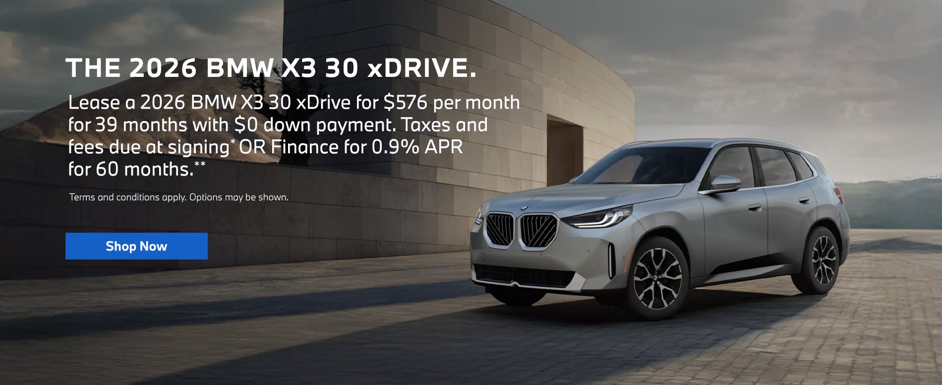 2026 BMW X3 30 XDRIVE