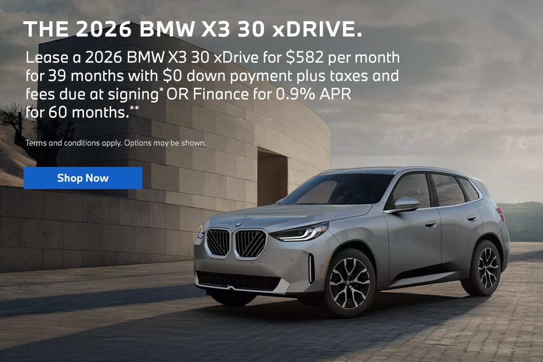 2026 BMW X3 30 XDRIVE