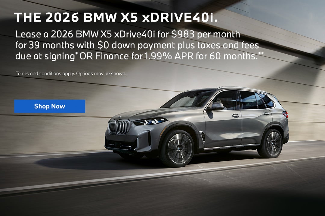 2026 BMW X5 xDrive40i