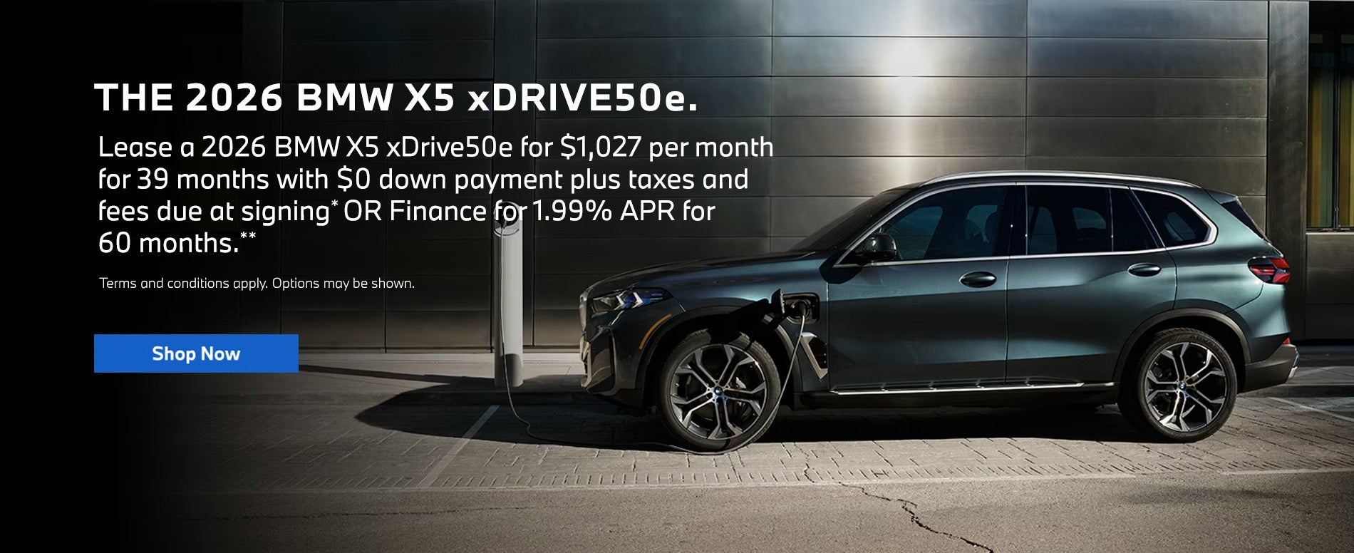 2026 BMW X5 xDrive50e