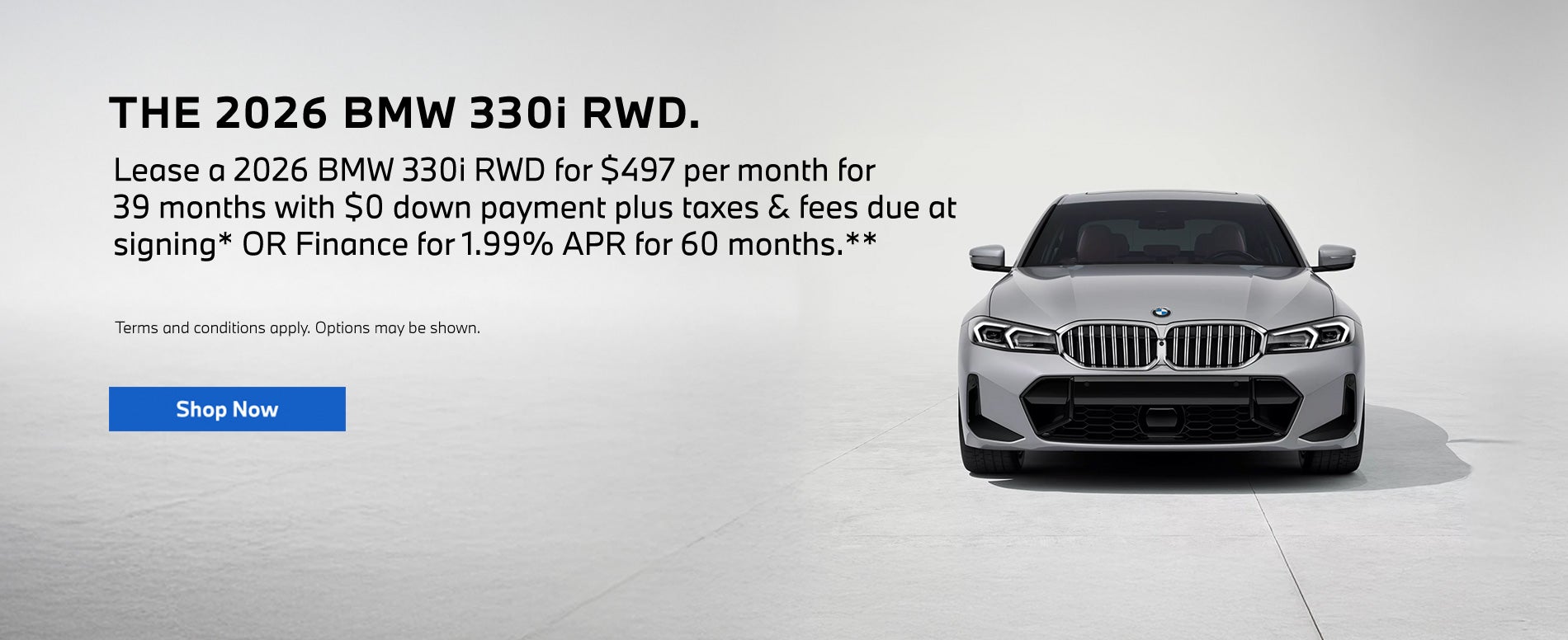 2026 BMW 330i RWD