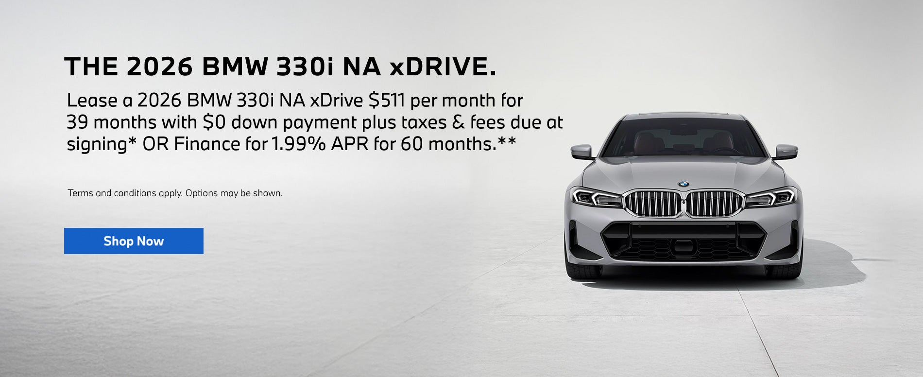 2026 BMW 3 Series 330i NA xDrive