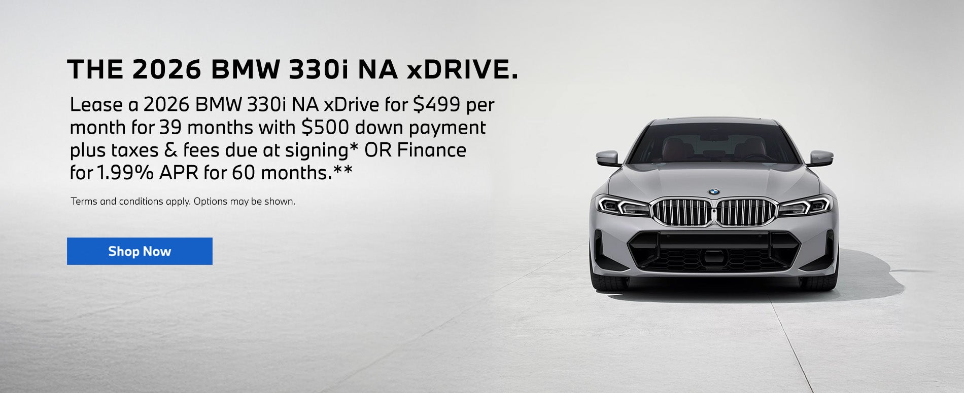 2026 BMW 3 Series 330i NA xDrive