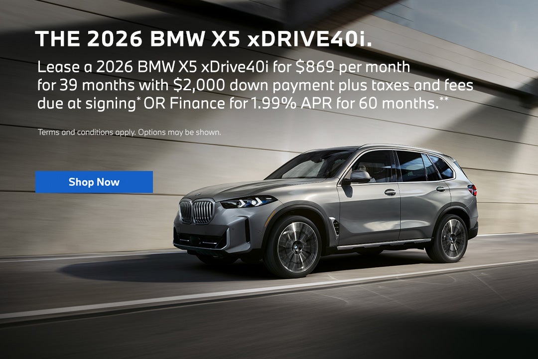 2026 BMW X5 xDrive40i