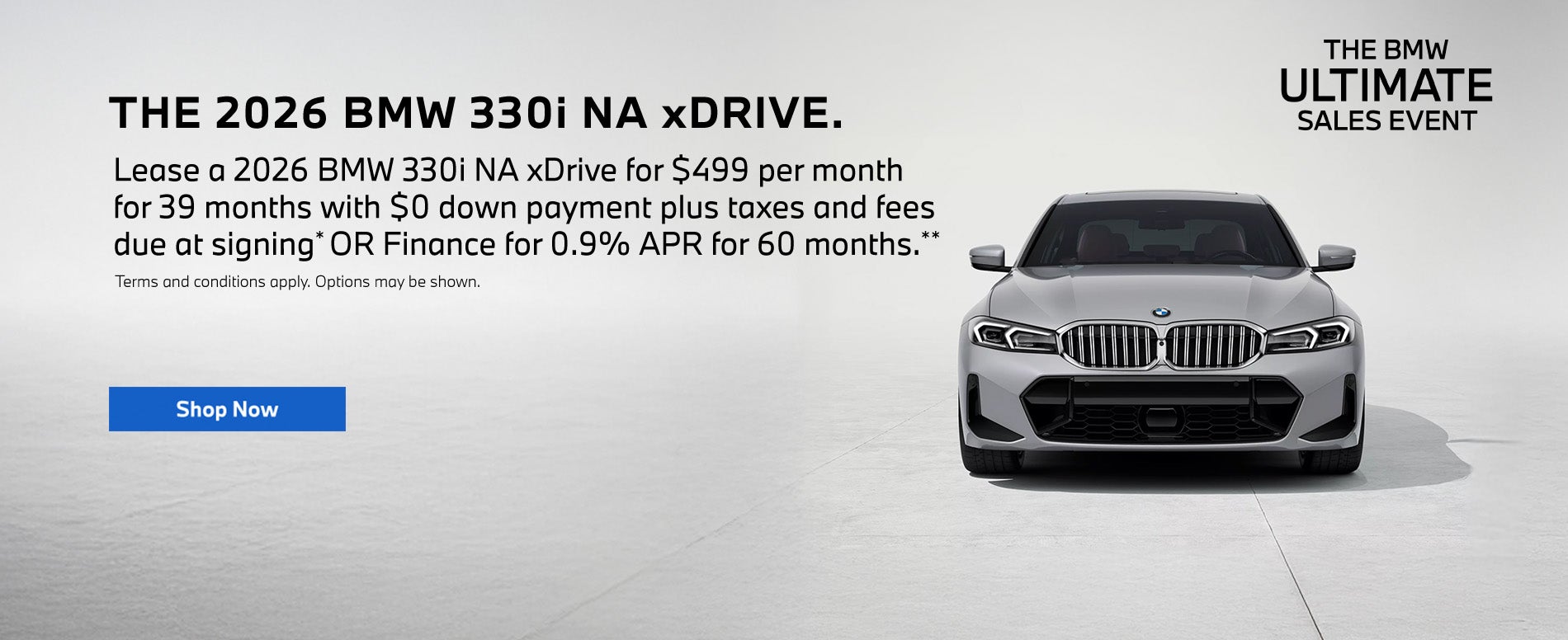 2026 BMW 3 Series 330i NA xDrive