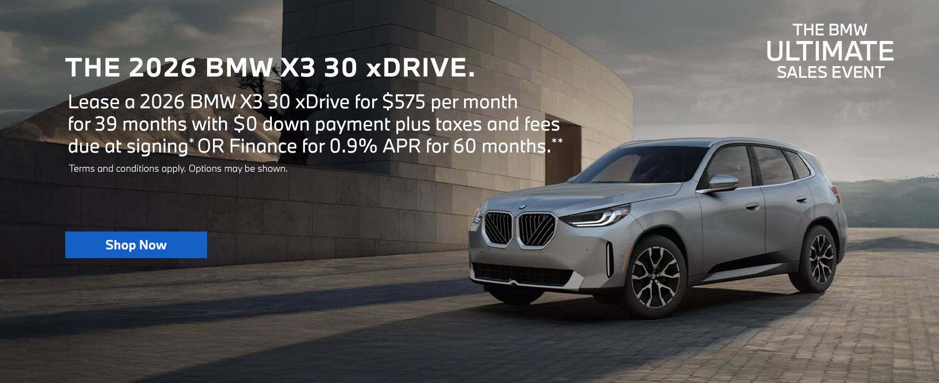 2026 BMW X3 30 xDrive