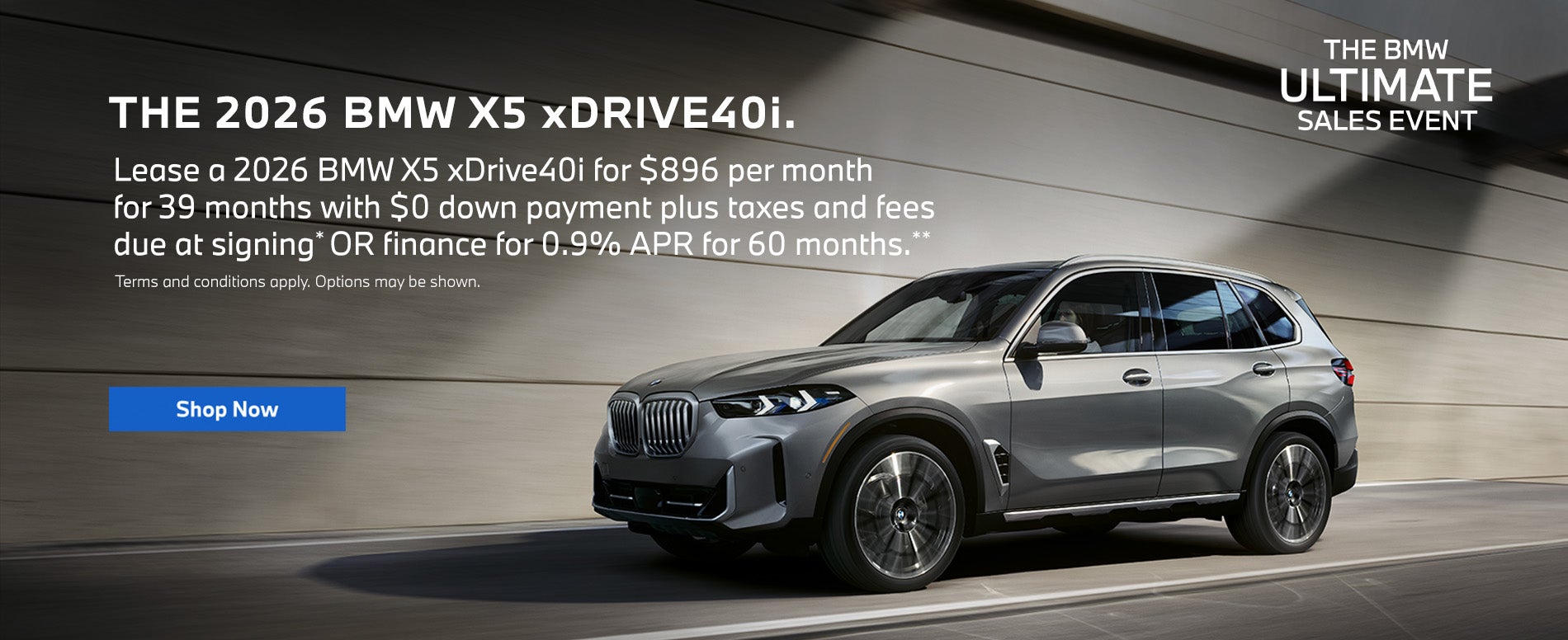 2026 BMW X5 xDrive40i