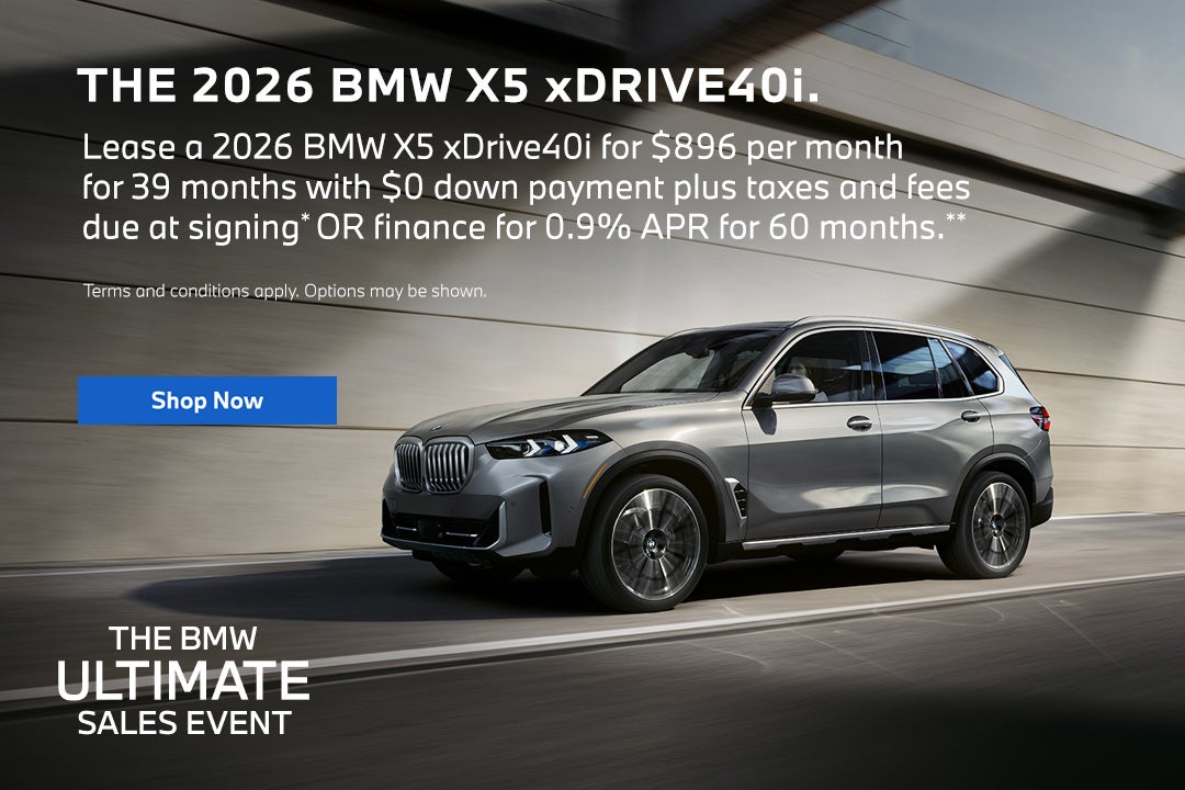 2026 BMW X5 xDrive40i