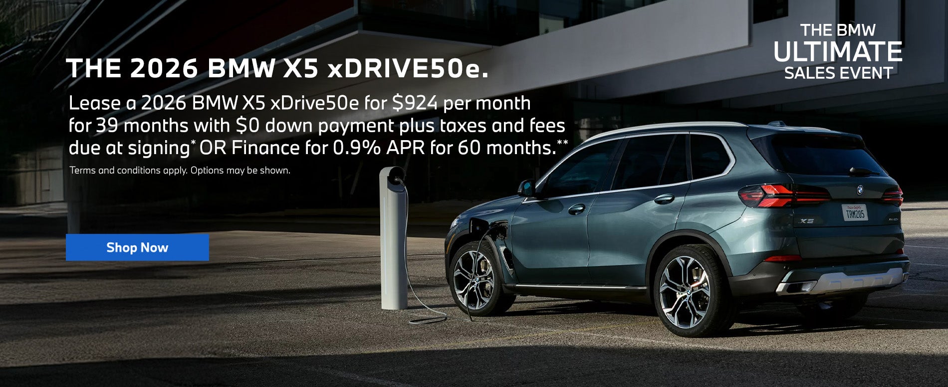 2026 BMW X5 xDrive50e