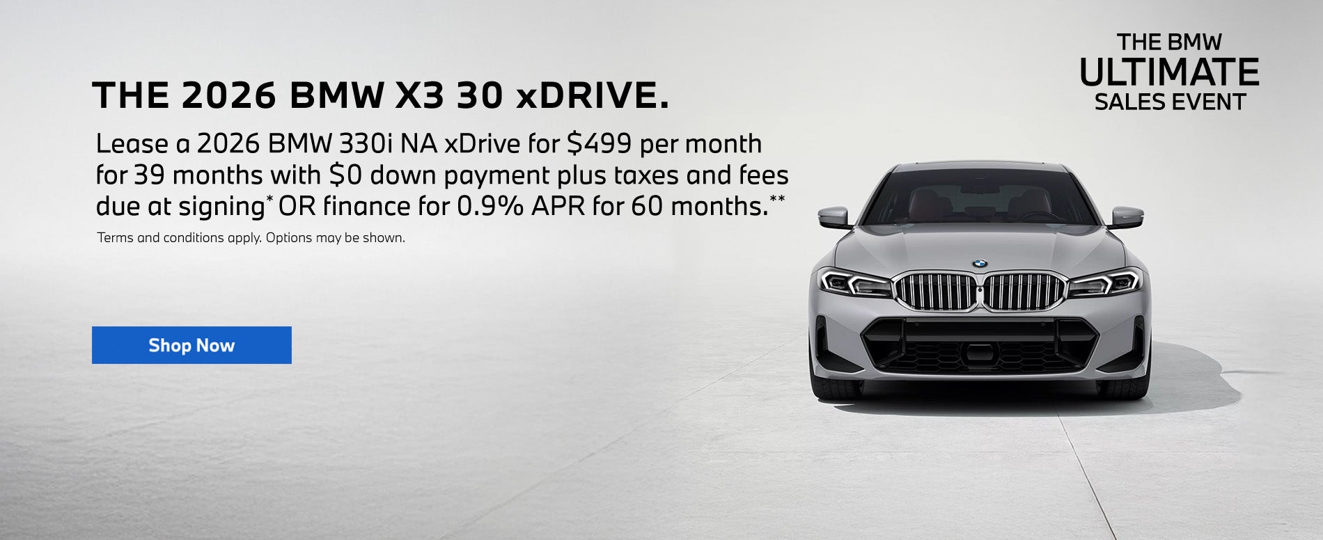 2026 BMW 3 Series 330i NA xDrive