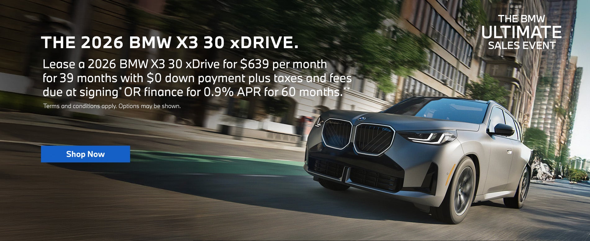 2026 BMW X3 30 xDrive