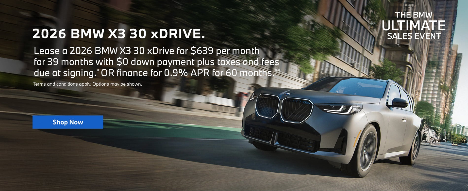 2026 BMW X3 30 xDrive
