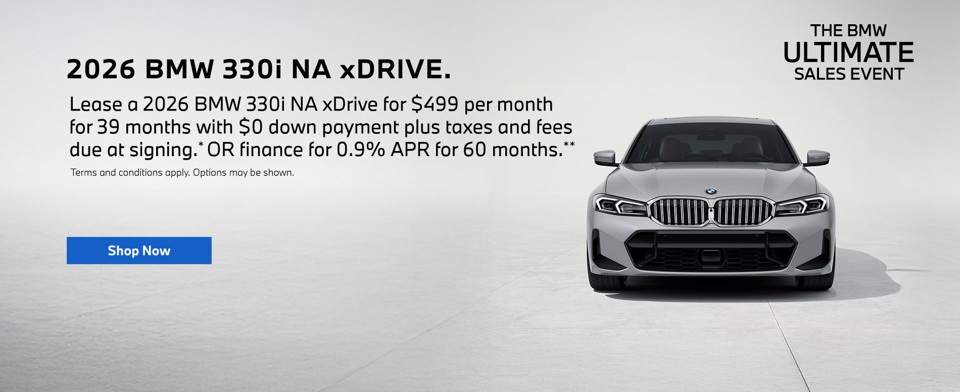 2026 BMW 3 Series 330i NA xDrive