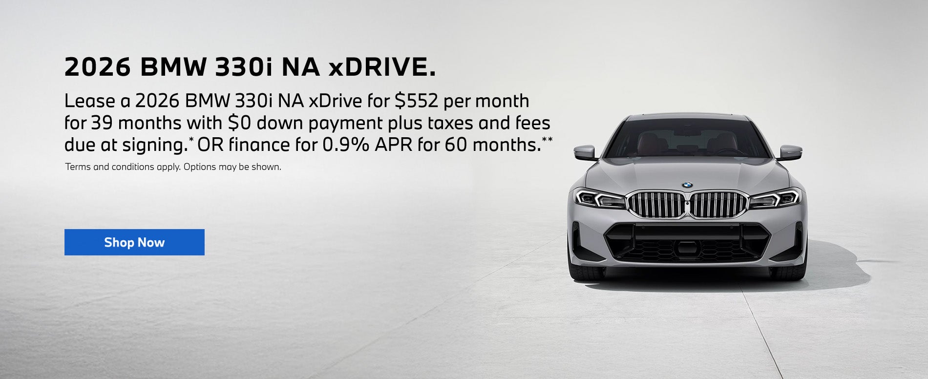 2026 BMW 3 Series 330i NA xDrive