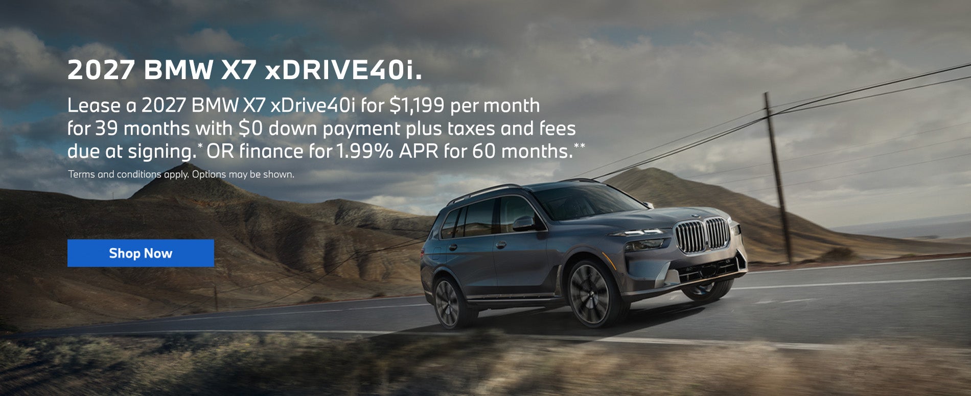 2027 BMW X7 xDrive40i