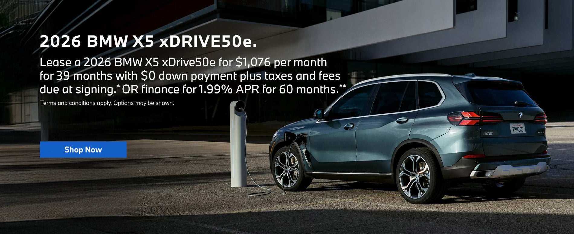 2026 BMW X5 xDrive50e