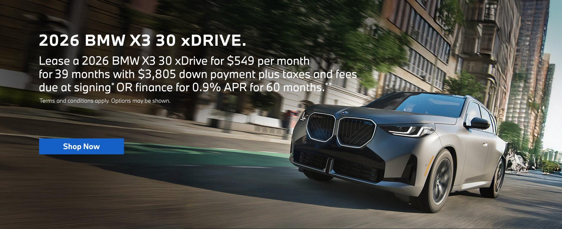 2026 BMW X3 30 xDrive