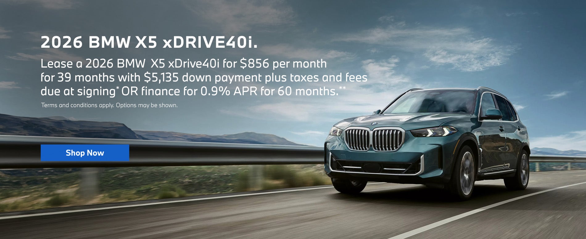 2026 BMW X5 xDrive40i