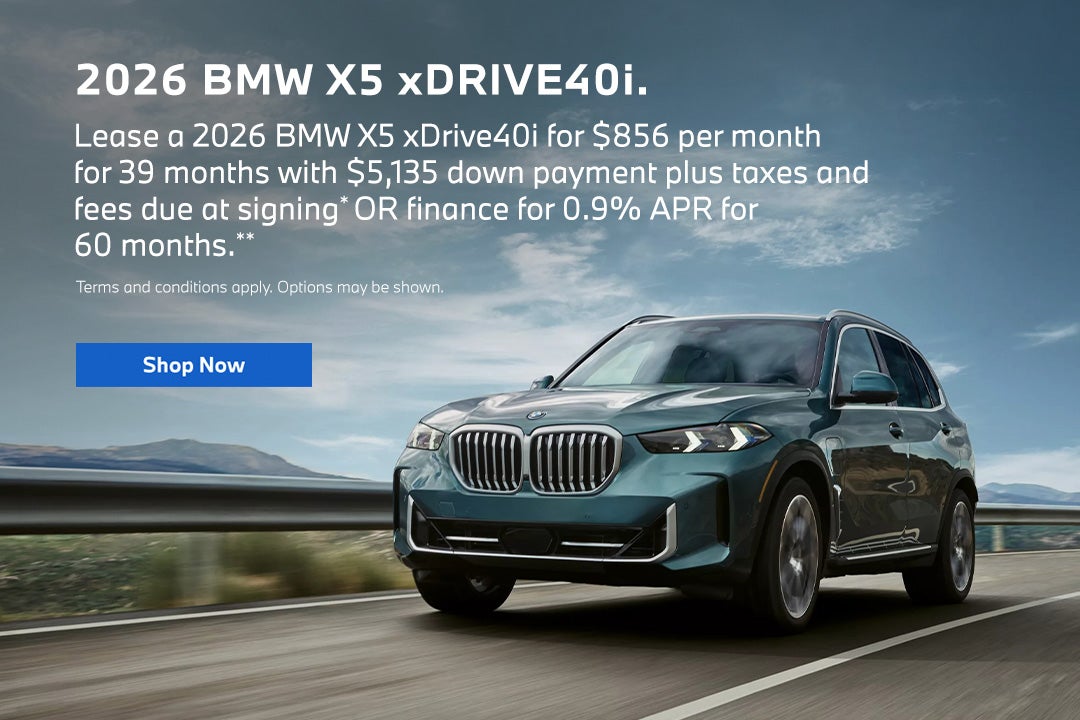 2026 BMW X5 xDrive40i