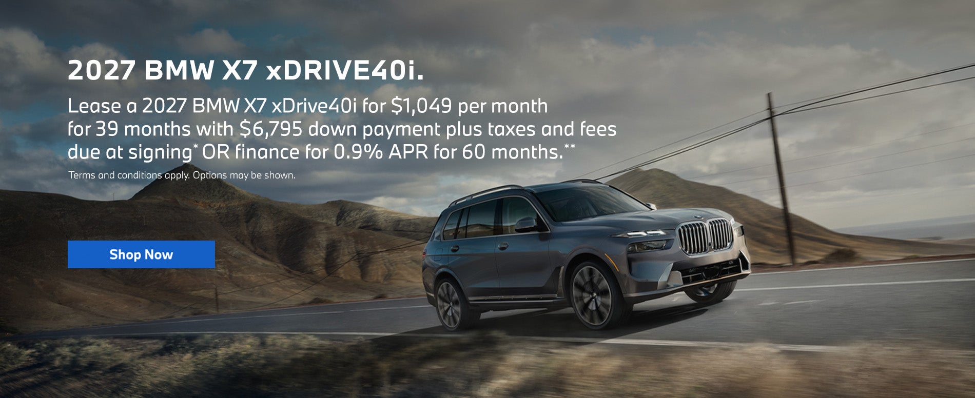 2026 BMW X7 xDrive40i