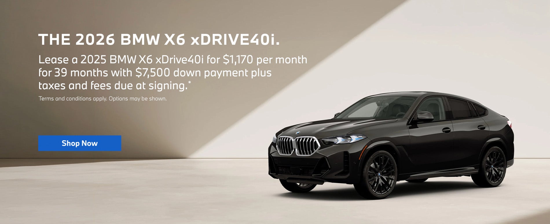 2026 BMW X6 xDrive40i