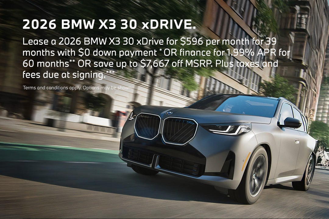 2026 BMW X3 30 xDrive