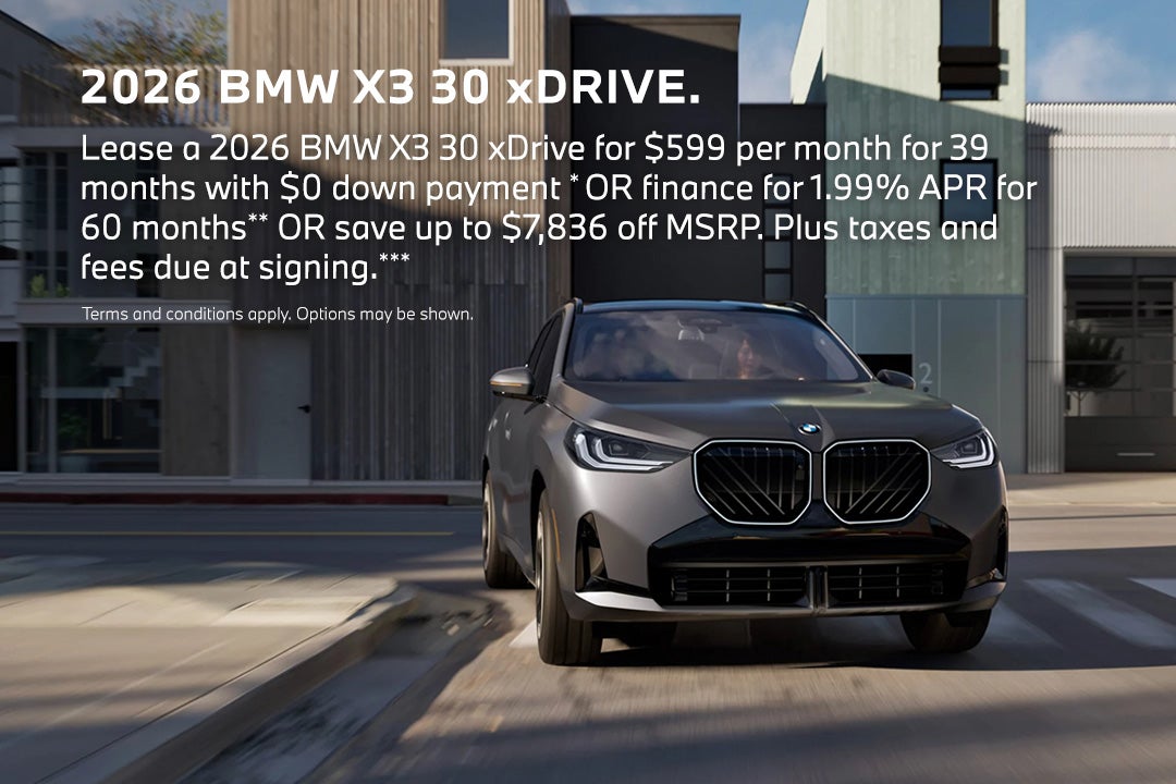 2026 BMW X3 30 xDrive