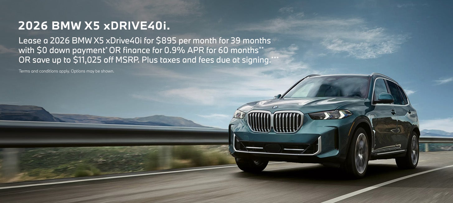 2026 BMW X5 xDrive40i