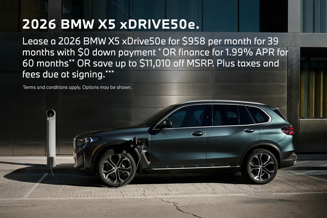 2026 BMW X5 xDrive50e