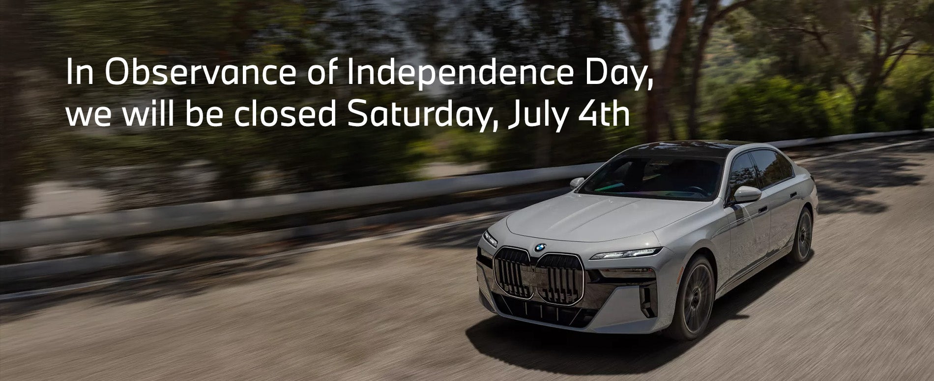 Closed 4th of July