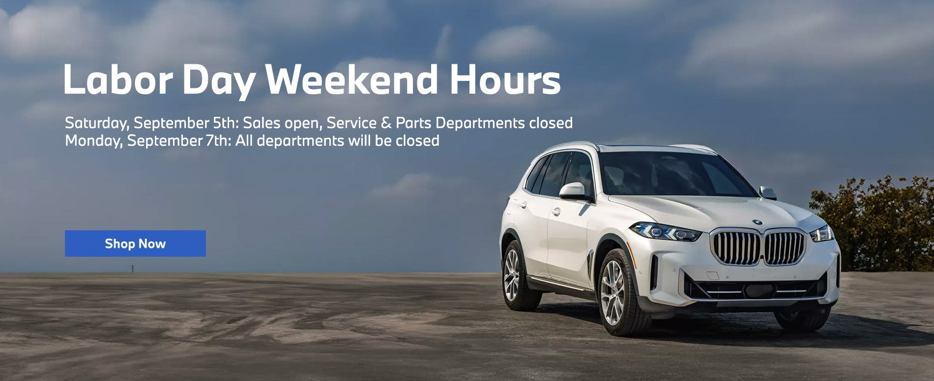Labor Day Hours