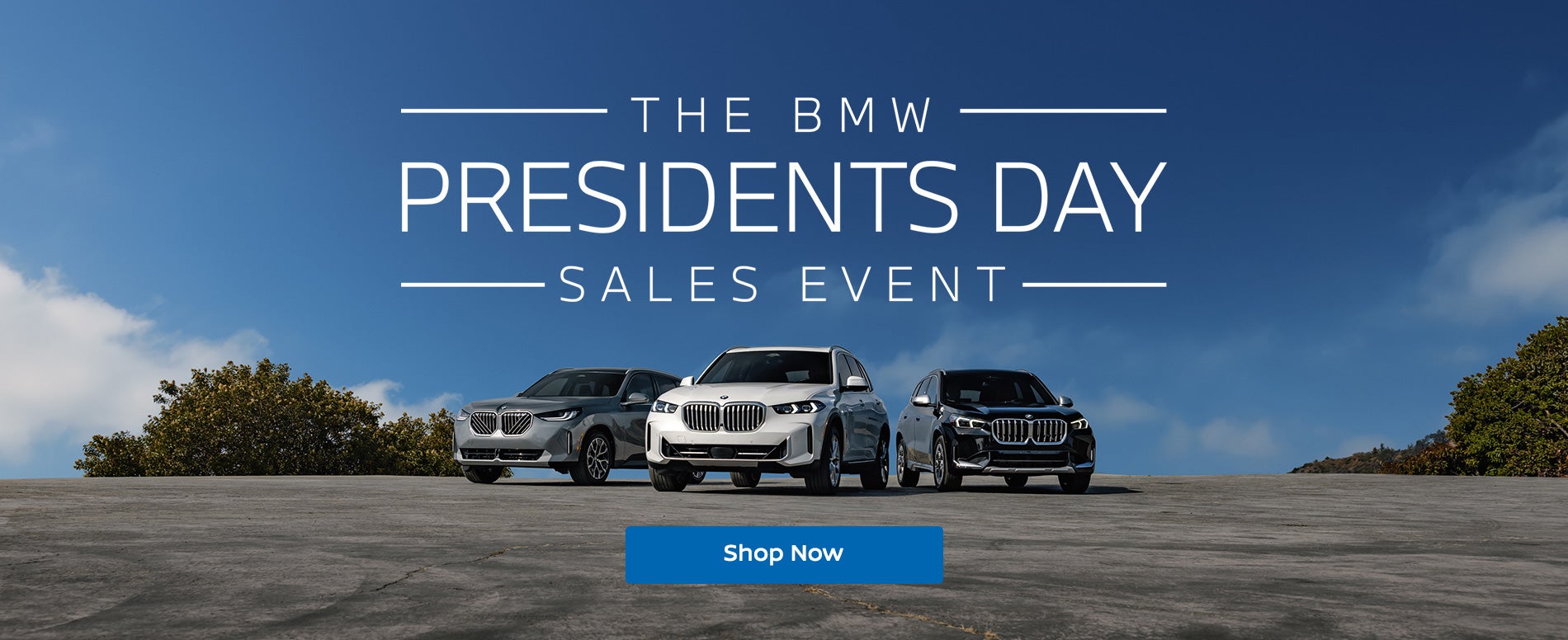 Presidents day sales event