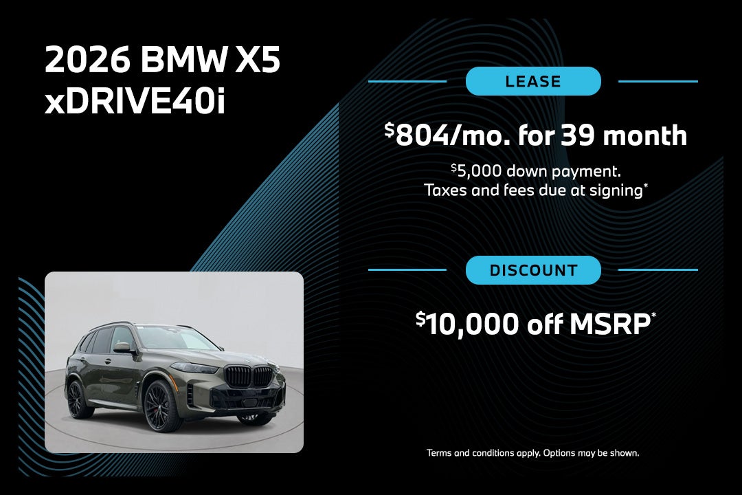 2026 BMW X5 xDrive40i