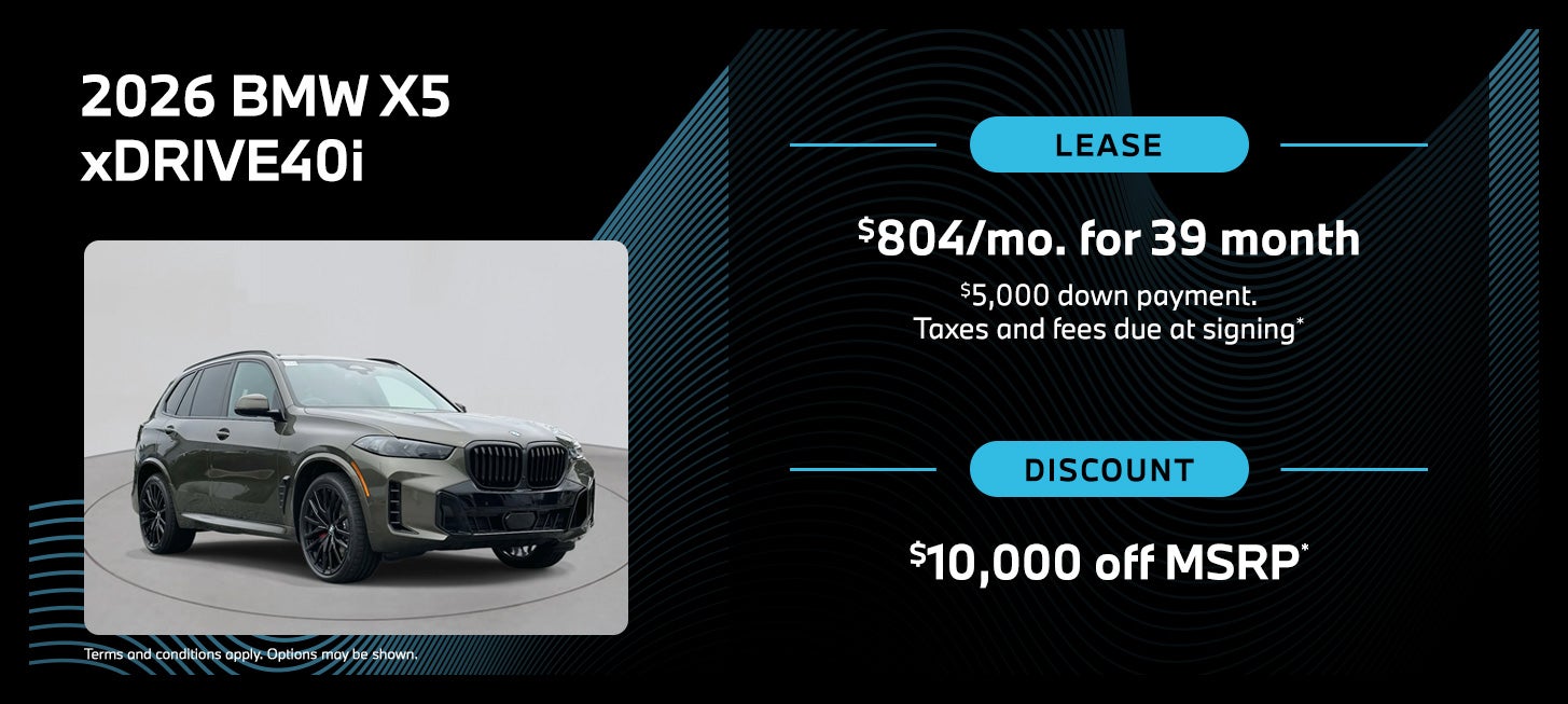 2026 BMW X5 xDrive40i