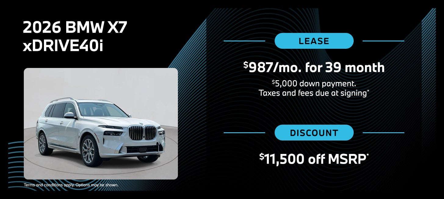 2026 BMW X7 xDrive40i