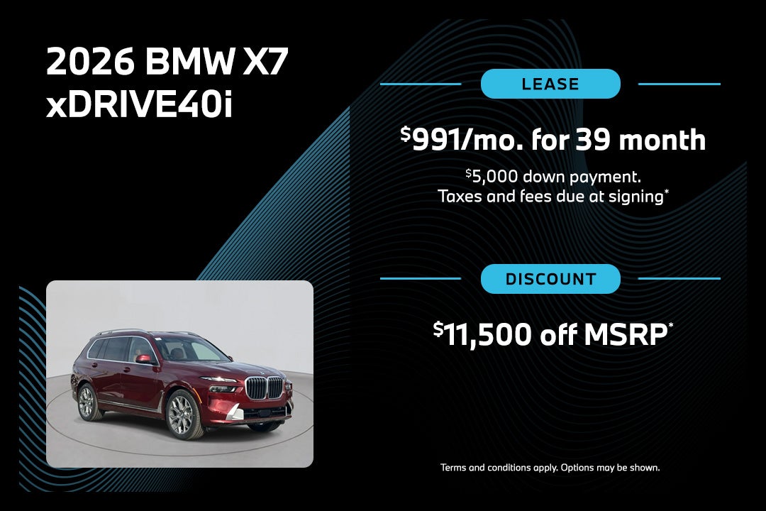 2026 BMW X7 xDrive40i
