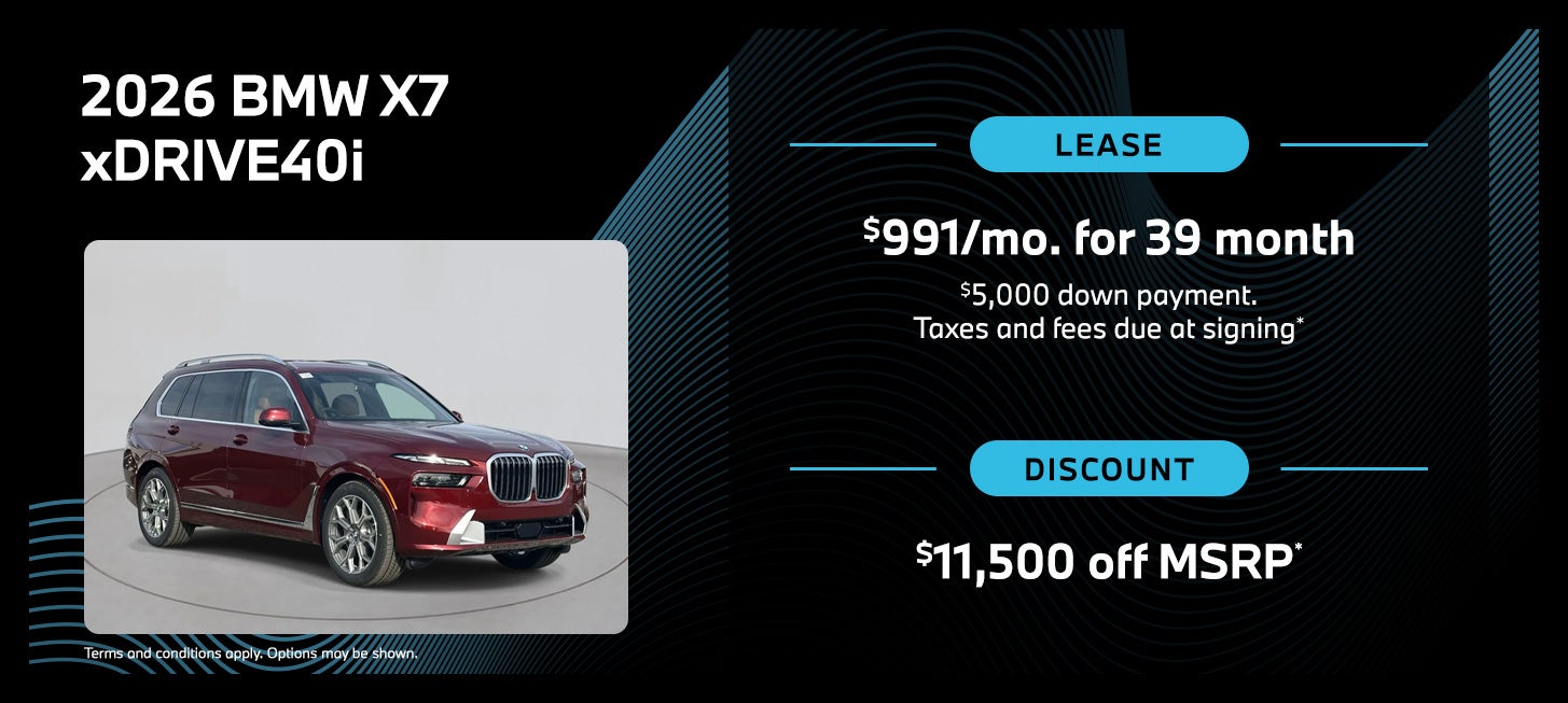 2026 BMW X7 xDrive40i